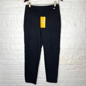 NWT St.‎ John Womens Size 6 Caviar Pants Black R828211